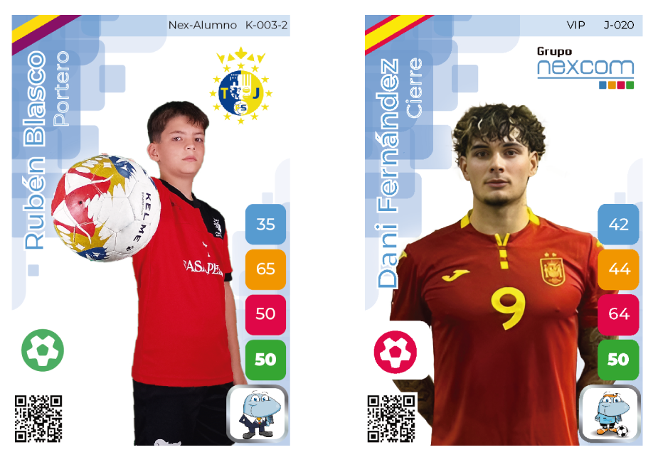 Rubén Blasco (Torrejón Juncal) y Dani Fernández (Ribera Navarra)